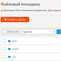Файловый менеджер в DIAFAN.CMS